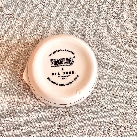 Rae Dunn Peanuts Snoopy & Woodstock Ceramic Measuring Cups 4 Designs NEW! - Picture 6 of 6